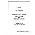 Canadair CL-215 Airplane Flight Manual/POH